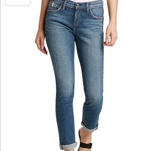 Women’s New Silver Beau Girlfriends Jeans